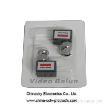 1Channel Angled Mini passive CCTV UTP Video Balun